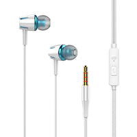 HKM-182803 Luminous In-Ear Headphones with Microphone for Gaming and Music