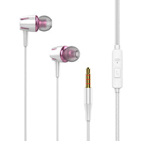 HKM-182803 Luminous In-Ear Headphones with Microphone for Gaming and Music
