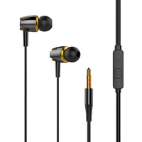 HKM-182803 Luminous In-Ear Headphones with Microphone for Gaming and Music