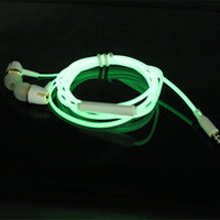 HKM-182803 Luminous In-Ear Headphones with Microphone for Gaming and Music
