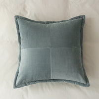 HKM-183187 Modern Minimalist 45x45cm Solid Color Sofa Cushion in Beige, Pink, Blue, Green, Caramel, Indigo, Camel, Smoky Gray