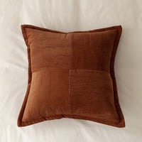 HKM-183187 Modern Minimalist 45x45cm Solid Color Sofa Cushion in Beige, Pink, Blue, Green, Caramel, Indigo, Camel, Smoky Gray