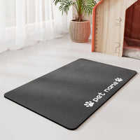 HKM-183443 Minimalist Pet Feeding Mat Repeated Washing Water-absorbing Non-slip Mat Rest Sleep