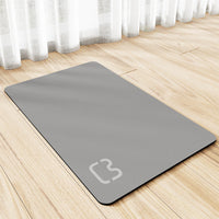 HKM-183443 Minimalist Pet Feeding Mat Repeated Washing Water-absorbing Non-slip Mat Rest Sleep