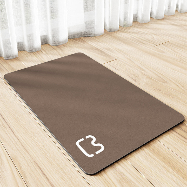HKM-183443 Minimalist Pet Feeding Mat Repeated Washing Water-absorbing Non-slip Mat Rest Sleep
