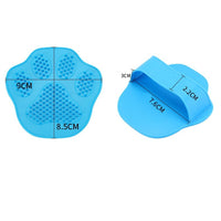 HKM-183571 Silicone Multifunctional Pet Bath Brush for Bathing and Massaging Pets