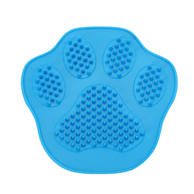 HKM-183571 Silicone Multifunctional Pet Bath Brush for Bathing and Massaging Pets