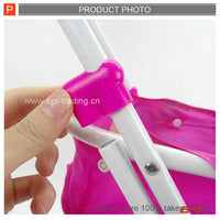HKM-183699 Mini Sliding Stroller Toy for Dolls – Cute Baby Carriage Accessory for Ages 2-7