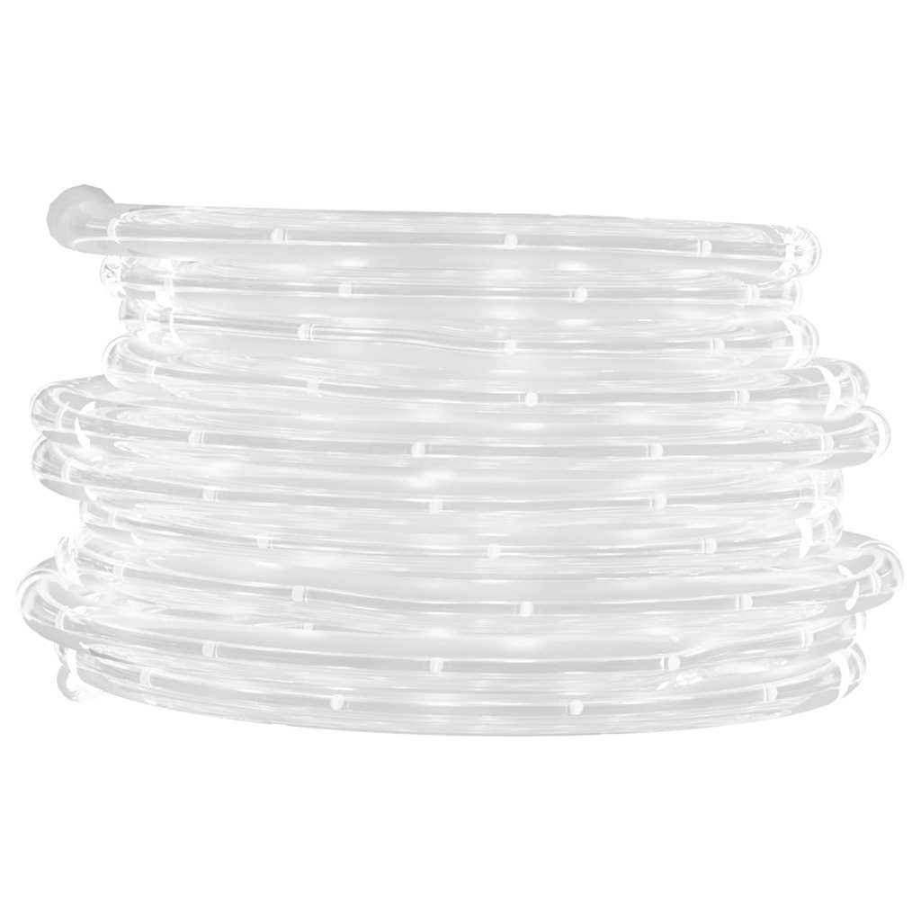 KTX-183699 Warm White LED Light Rope Tube with 2400 LEDs, 100 m Flexible PVC for Indoor and Outdoor Decoration