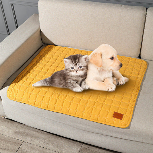 HKM-183827 Waffle Pet Mat for Dogs and Cats - Thick, Comfortable Sleeping Pad in Various Colors and Sizes