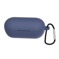 HKM-183955 Silicone Protective Case for Haylou/Hey I GT1/GT1 Plus Bluetooth Headset with Anti-Lost Buckle