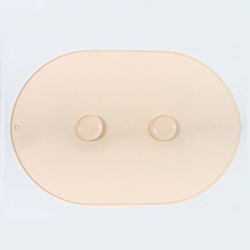 HKM-184083 Suction Cup Silicone Feeding Mat for Cats and Dogs - Anti-Spill Licking Surface