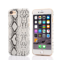 HKM-184147 Snake Skin Phone Case for iPhone 7, 7 Plus, 6s, 6s Plus, XS, XR – Durable PU Leather Design, Slim Fit Cover
