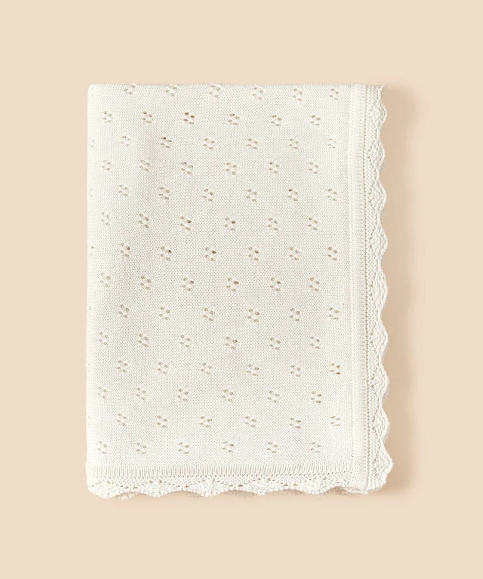 HKM-184211 Pure Cotton Nordic Baby Blanket - 80x100cm, Soft and Versatile for All Seasons