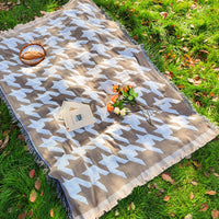 HKM-184275 Bohemian Knitted Chenille Camping Rugs in Various Colors and Sizes