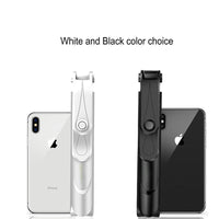 HKM-184275 Portable Bluetooth Selfie Stick with Remote Control - Black & White Options