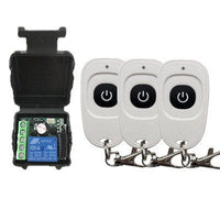 HKM-184403 Wireless Remote Control Switch for Door Opener with 5 Transmitters and Receiver, DC24V System