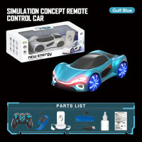 HKM-184467 2.4G Gesture-Controlled RC Stunt Car with Spray Function and Flashing Lights