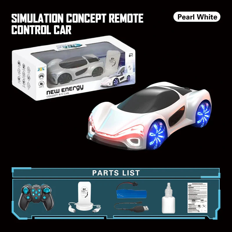 HKM-184467 2.4G Gesture-Controlled RC Stunt Car with Spray Function and Flashing Lights