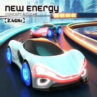 HKM-184467 2.4G Gesture-Controlled RC Stunt Car with Spray Function and Flashing Lights