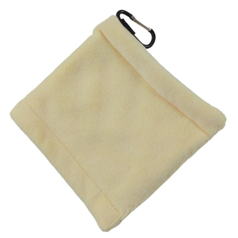 HKM-184467 Golf Cleaning Brush and Microfiber Towel Set - Multiple Color Options Available