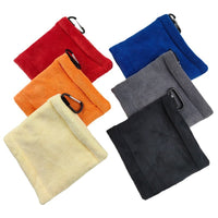 HKM-184467 Golf Cleaning Brush and Microfiber Towel Set - Multiple Color Options Available