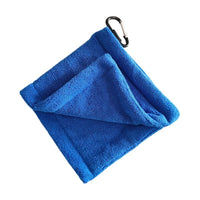 HKM-184467 Golf Cleaning Brush and Microfiber Towel Set - Multiple Color Options Available