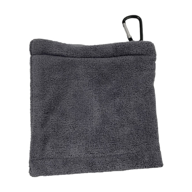 HKM-184467 Golf Cleaning Brush and Microfiber Towel Set - Multiple Color Options Available
