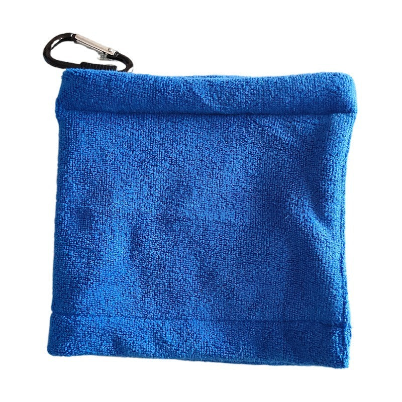 HKM-184467 Golf Cleaning Brush and Microfiber Towel Set - Multiple Color Options Available