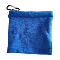 HKM-184467 Golf Cleaning Brush and Microfiber Towel Set - Multiple Color Options Available