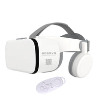 HKM-184787 BOBO Z6 Bluetooth Virtual Reality Headset - Immersive 3D Experience with Resin Frame
