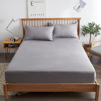 HKM-184851 Pure Cotton Fitted Sheet Non-Slip Bedspread for Standard and Thin Mattresses