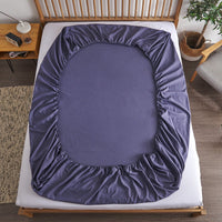 HKM-184851 Pure Cotton Fitted Sheet Non-Slip Bedspread for Standard and Thin Mattresses