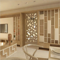 HKM-184979 3D Stereo Mirror Cobblestone Wall Stickers - Acrylic Decorative Wall Paste