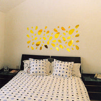 HKM-184979 3D Stereo Mirror Cobblestone Wall Stickers - Acrylic Decorative Wall Paste