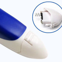 HKM-184979 Electric Pet Lice Remover Comb for Dogs and Cats, Replaceable Battery and Cutter Head, Insulation Plastic and Steel Needle Design