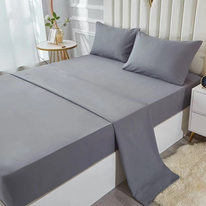HKM-185043 Polyester Modern Simplicity Barbecue Bedding Set - Four Piece (Available in King, Queen, Full Sizes)
