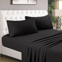 HKM-185043 Polyester Modern Simplicity Barbecue Bedding Set - Four Piece (Available in King, Queen, Full Sizes)