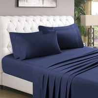 HKM-185043 Polyester Modern Simplicity Barbecue Bedding Set - Four Piece (Available in King, Queen, Full Sizes)