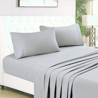 HKM-185043 Polyester Modern Simplicity Barbecue Bedding Set - Four Piece (Available in King, Queen, Full Sizes)
