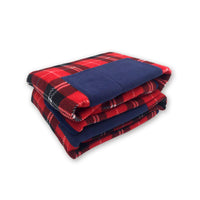 HKM-185107 Portable USB Electric Heated Blanket for Car and Office Use, 88x65cm, with Pocket for Winter Comfort