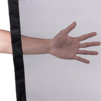 HKM-185235 Portable Folding Pet Safety Fence - Lightweight Mesh Barrier for Indoors & Outdoors, Easy Pass-through Design