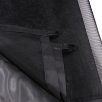 HKM-185235 Portable Folding Pet Safety Fence - Lightweight Mesh Barrier for Indoors & Outdoors, Easy Pass-through Design