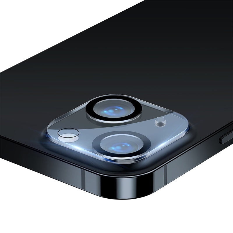 HKM-185427 Full Frame Lens Film for iPhone 13 Dual Camera (5.4 & 6.1 Inch) - HD Glass Protection