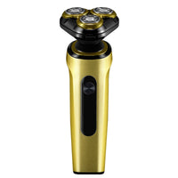 HKM-185555 Rechargeable Electric Multi-Function Razor with Wet/Dry Shaving and Sideburn Trimmer