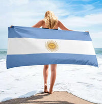 HKM-185619 Striped Microfiber Wind Beach Towel - Lightweight and Quick-Drying for Ultimate Comfort