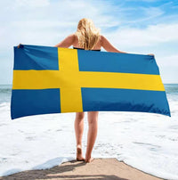 HKM-185619 Striped Microfiber Wind Beach Towel - Lightweight and Quick-Drying for Ultimate Comfort