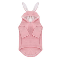 HKM-185811 Cute Rabbit Design Dog Sweater for Autumn and Winter - Soft, Warm, Breathable Coat for Pets