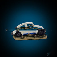 HKM-185875 Aquarium Decorative Resin Ornaments - Simulation Animal Landscaping with Air Pump Function