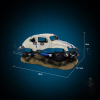 HKM-185875 Aquarium Decorative Resin Ornaments - Simulation Animal Landscaping with Air Pump Function